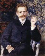 Pierre Renoir Albert Cahen d'Anvers oil painting on canvas
